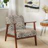 Polsterstoff Jacquard Leo – creme/anemone,  thumbnail number 5