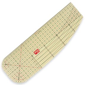 Bügellineal [30 x 10 cm] | Prym – transparent, 