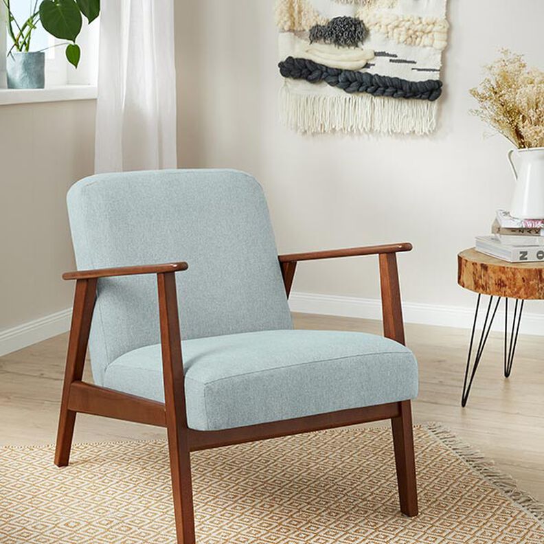 Polsterstoff feine Melange – mint,  image number 5