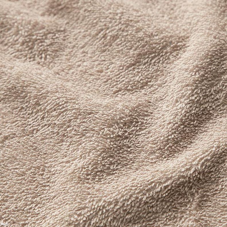 Frotteestoff – dunkelbeige,  image number 3