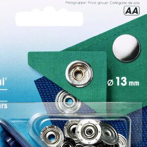 Druckknöpfe Sport Mini [Ø 13 mm] - silber metallic| Prym, 