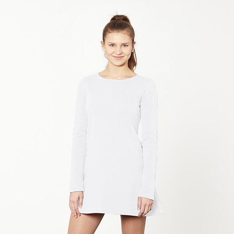 Leichter Baumwollsweat Uni – weiss, image number 6