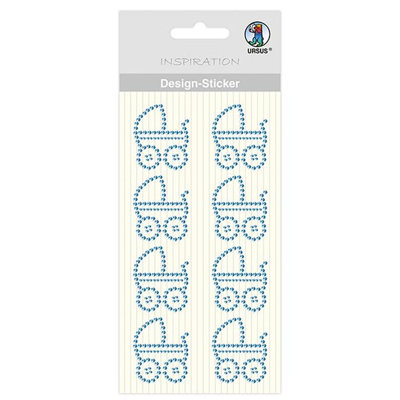 Design Sticker Baby Boy [ 8 Stück ] – blau,  image number 1