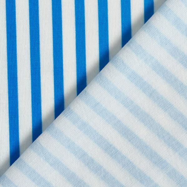 FRINGE ME Dip Dye Blue – blau | Albstoffe | Hamburger Liebe, image number 4