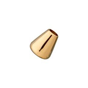 Kordelende [Ø 5mm] – gold metallic, 