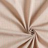 Hemdenstoff feines Karo – beige/marineblau,  thumbnail number 3
