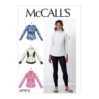 Top | Leggings | McCalls 7874 | 32-40, 