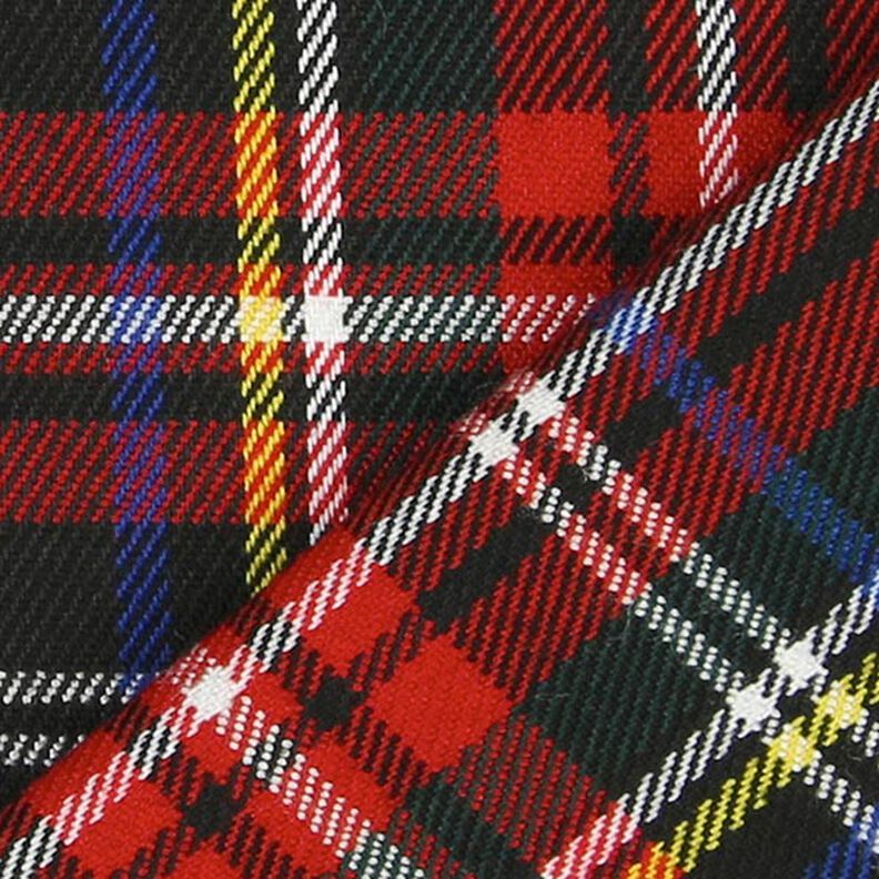 Schottenkaro Tartan Karo Groß – schwarz,  image number 3