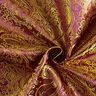 Bekleidungsjacquard Metallic Paisley – lila/gold,  thumbnail number 4