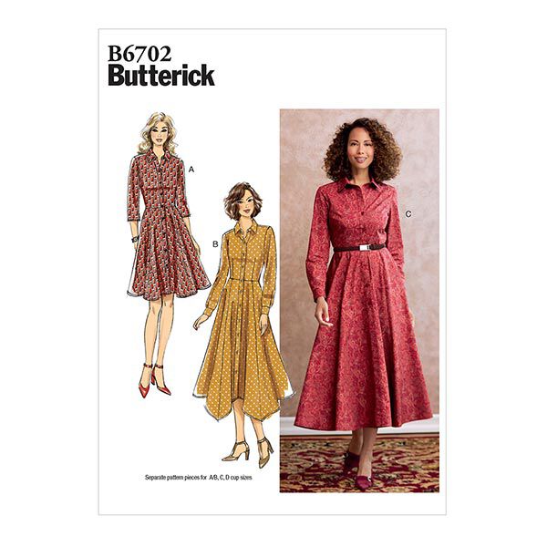 Kleid | Butterick 6702 | 32-40, image number 1