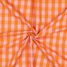 Baumwollpopeline Karo | Poppy Fabrics – rosa/pfirsichorange,  thumbnail number 3