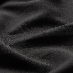 Viskose Twill Stretch Uni &ndash; schwarz, 