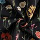 Dekostoff Gobelin Wildblumen – schwarz/rosé,  thumbnail number 3