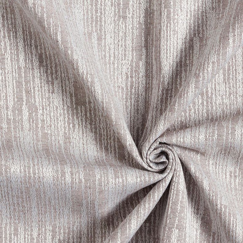 Dekostoff Jacquard abstraktes Gewebe recycelt – seidengrau,  image number 3
