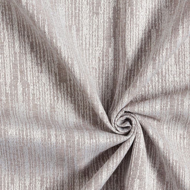 Dekostoff Jacquard abstraktes Gewebe recycelt – seidengrau, image number 3