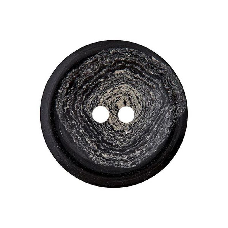 Hanf/Polyesterknopf Recycling 2-Loch,  image number 1