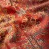 Dekostoff Halbpanama Ethno-Ornamente – terracotta,  thumbnail number 2