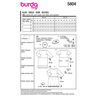 Kleid | Burda 5804 | 34-48,  thumbnail number 12