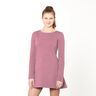 Leichter French Terry Uni – pastellviolett,  thumbnail number 4