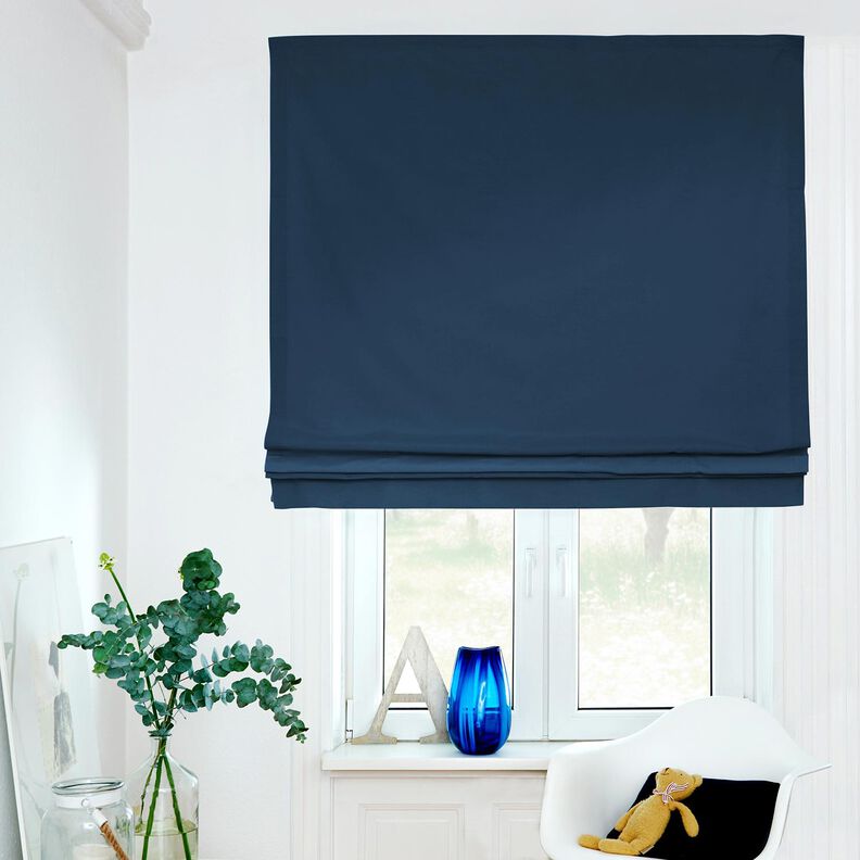 Verdunkelungsstoff Uni – marineblau,  image number 6