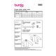 Bluse | Burda 5862 | 34-44,  thumbnail number 9