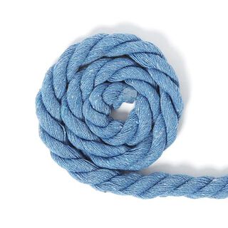 Baumwollkordel [Ø 14 mm] - blaugrau, 