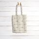 Baumwollstoff Cretonne Eulen – creme/grau,  thumbnail number 4