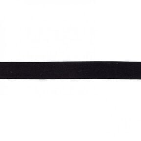 Elastisches Einfassband (Falzgummi) matt [20 mm] – schwarz, 