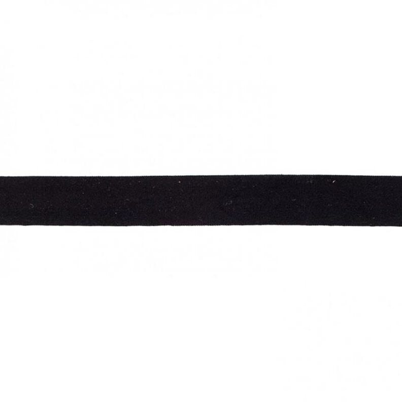 Elastisches Einfassband (Falzgummi) matt [20 mm] – schwarz,  image number 1