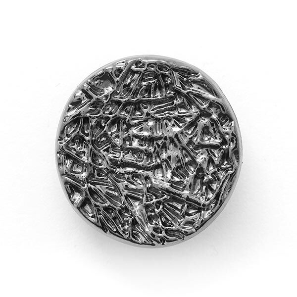 Metallknopf Meteor  – silber metallic,  image number 1