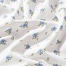 Baumwollpopeline zarte Rosen – hellblau/weiss,  thumbnail number 2