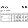 Kleid | Burda 9380 | 110-140,  thumbnail number 6