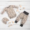 Baumwoll-Mix Jersey Elefantengewusel – natur,  thumbnail number 7
