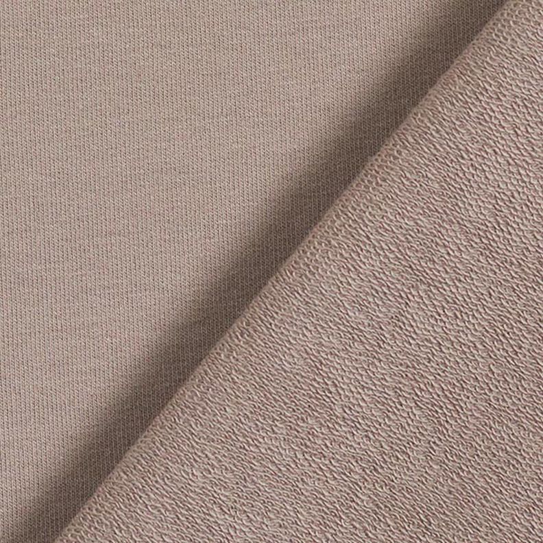 Leichter French Terry Uni – taupe,  image number 4