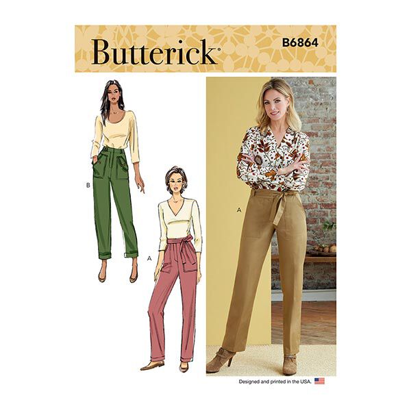 Hose | Butterick B6864 | 32_40, image number 1