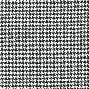 Mantelstoff Woll-Mix Glitzer-Hahnentritt – schwarz/wollweiss, 