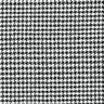 Mantelstoff Woll-Mix Glitzer-Hahnentritt – schwarz/wollweiss,  thumbnail number 1