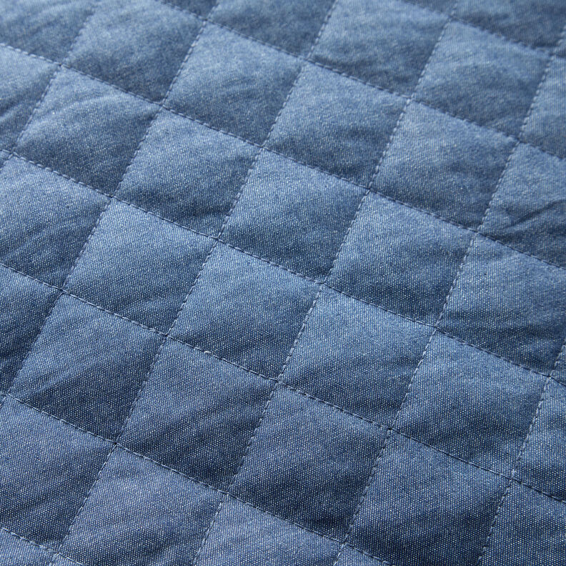 Steppstoff Chambray Uni – jeansblau,  image number 4