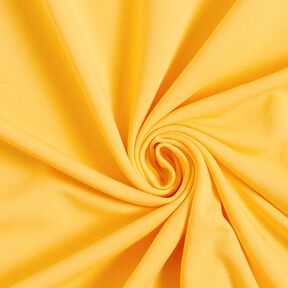 Leichter Baumwollsweat Uni – sonnengelb | Reststück 110cm, 