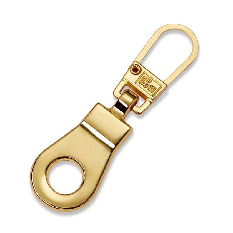Fashion-Zipper Öse [ 41 x 12 mm ] | Prym – gold metallic,  image number 1