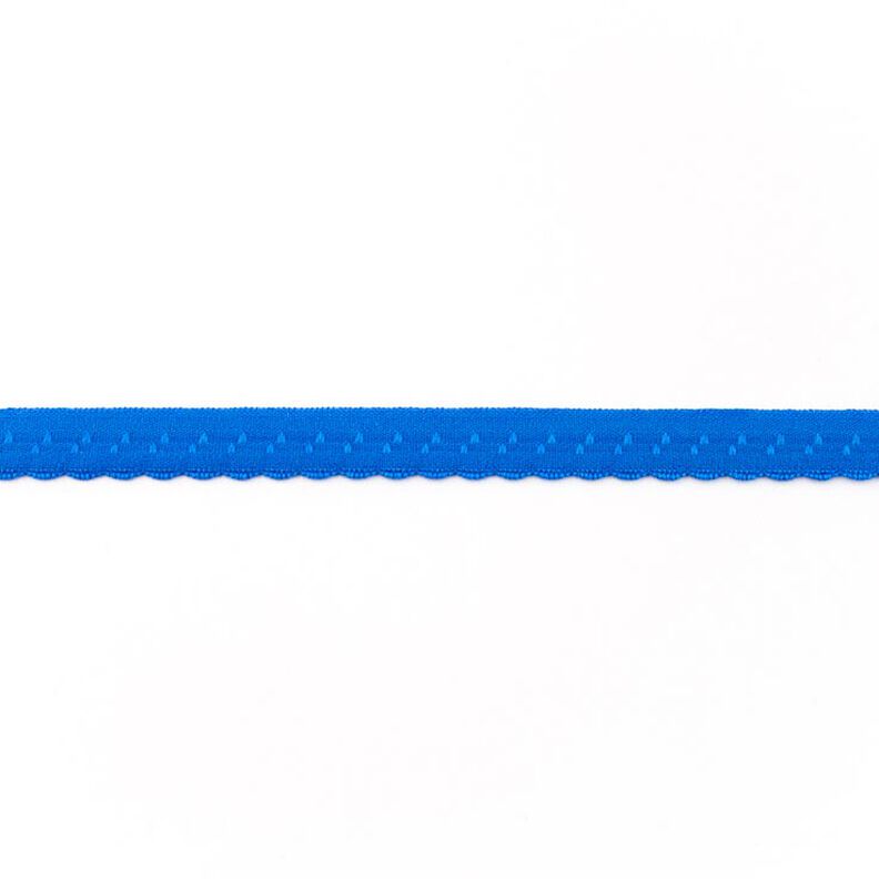 Elastisches Einfassband Spitze [12 mm] – königsblau,  image number 1