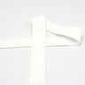 Elastisches Einfassband (Falzgummi) matt [20 mm] – weiss,  thumbnail number 1