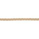 Geflochtene Kordel [ 10 mm ] – beige,  thumbnail number 2