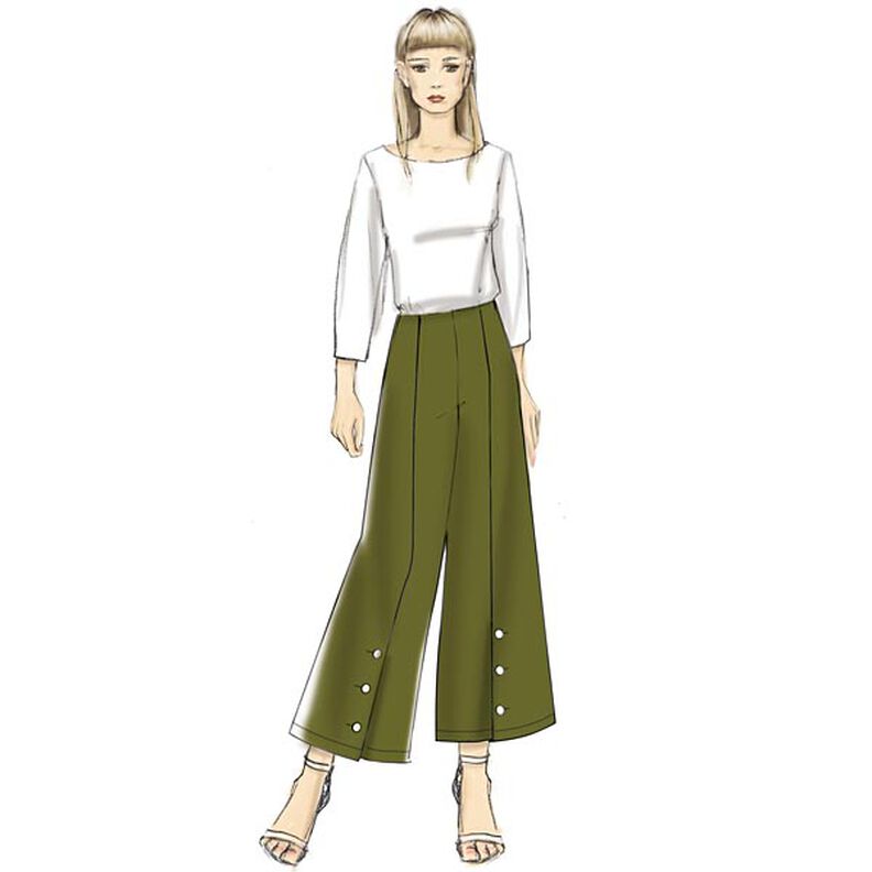 High-Waisted Hose | Very Easy Vogue9282 | 32-48,  image number 5
