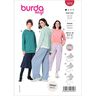 Sweater / Hoodie drei Längen | Burda 5979 | 34-48,  thumbnail number 1