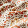 Baumwolljersey herbstliches Blumenmeer – wollweiss,  thumbnail number 2