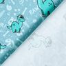 Baumwolljersey Dinosaurier und Fossilien | Glitzerpüppi – hellblau/pfefferminz,  thumbnail number 4