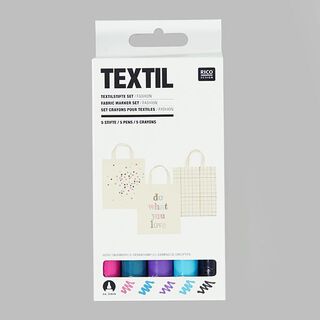 Textilstifte Set „Fashion“ | RICO DESIGN, 