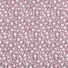 Baumwolljersey Blümchen bi-color – dunkelaltrosa | Reststück 70cm,  thumbnail number 1