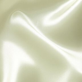 Polyestersatin – wollweiss | Reststück 90cm, 